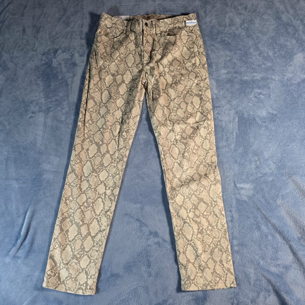 Joe's Jeans The Lara Womens 30 Snakeskin Print Mid Rise Cigarette NWT